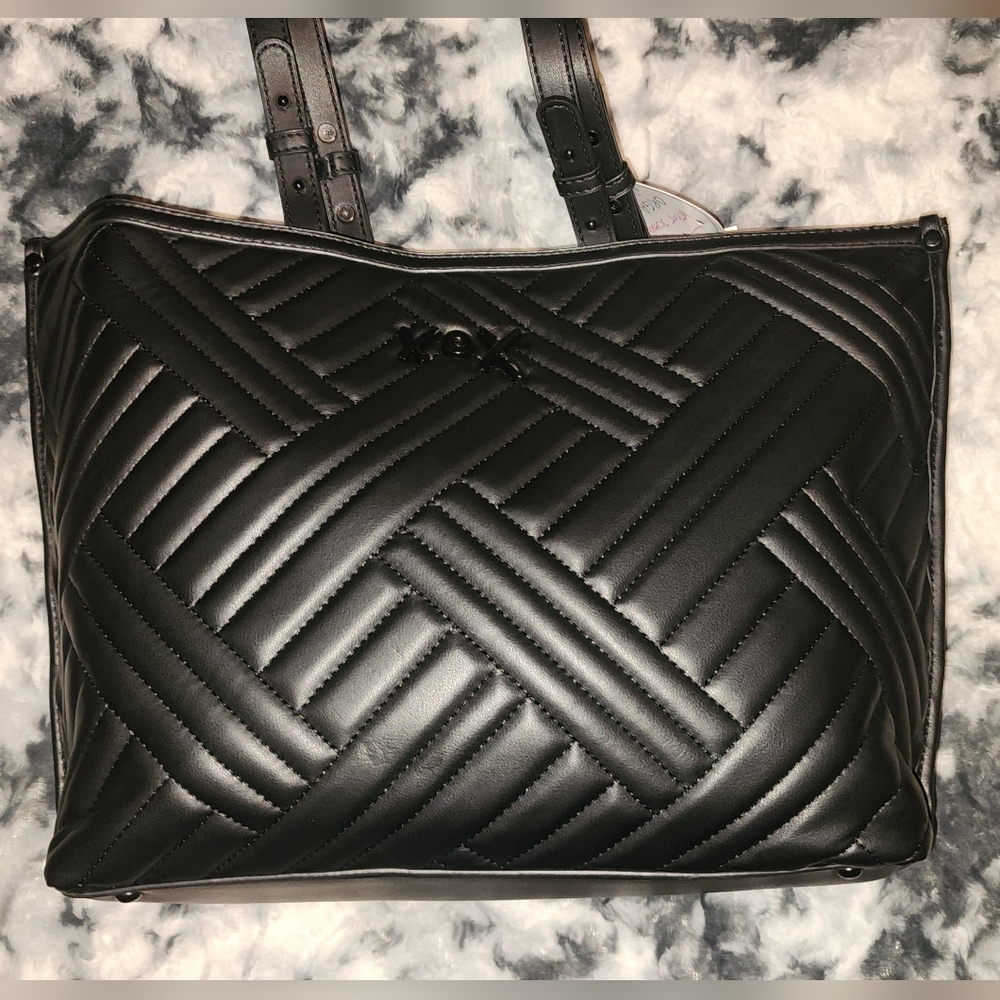 Betsy Johnson Black Tote